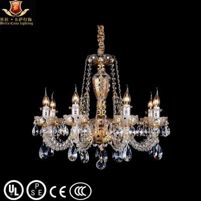 China Modern Contemporary Classic Designer Room Decoration Pendant Lights Led Chandelier K9 Crystal Modern Ceiling Luxury Circle Home Gold for sale