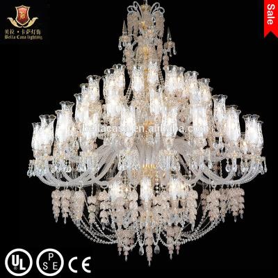 China Luxury Lighting Chandelier Crystals Large Chandelier For Lobby for sale