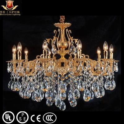 China Modern Custom Hotel Decoration Luxury K9 Crystal Chandeliers For Living Room for sale