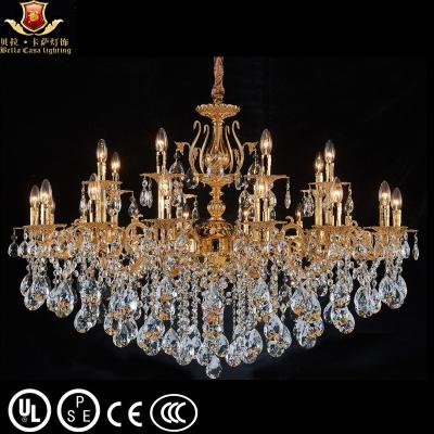 China European Luxury Crystal Chandelier Of Clothing Shop Lighting Fixture Modern Zinc Alloy Dining Room Lamp for sale