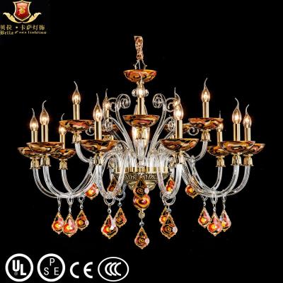 China Contemporary Classic Designer Room Decoration Pendant Lights Led Chandelier K9 Crystal Modern Ceiling Luxury Circle Home Gold for sale