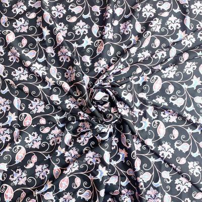 China High quality stretch fabric digital printing polyester digital printed fabric for garment for sale