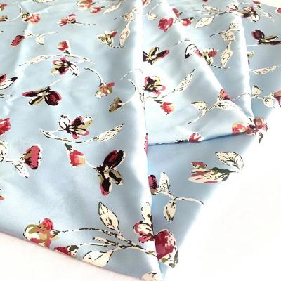 China New Design Viable Hot Sale Stretch Fabric Rayon Fabric Digital Printed Digital Printing Stretch Fabric For Dress for sale