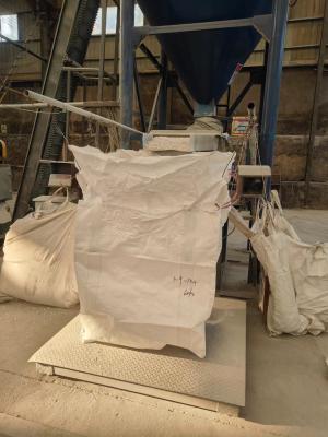 China Sturdy Four Corner Loops Fibc Jumbo Bag / Fibc Bulk Container Bag With Discharge Port Diameter 470 for sale