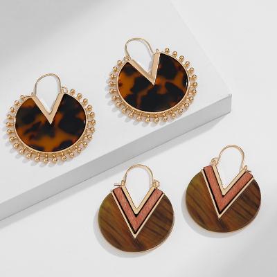 China High Quallity New high-grade exquisite acrylic sheet earrings for women for sale