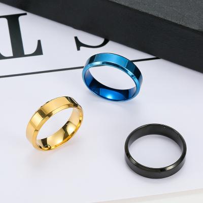 China High Quallity Stainless steel titanium steel ring female wholesale niche high-grade love design sense gold-plated titanium steel for sale