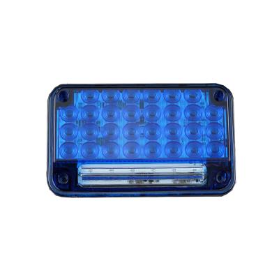 China Senken High Brightness Warning and Ignition Rectangular LED Lighthead Integration Fire Truck Strobe Warning Light for sale