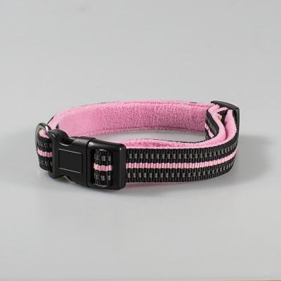 China Wholesale DETACHED Pet Velvet Dog Collar and Leash Set, Soft Comfortable Adjustable for Different Size Dogs for sale