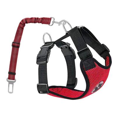 China Custom Color DETACHED Dog Safety Vest Harness, Dog Harness, Adjustable Dog Vest for sale