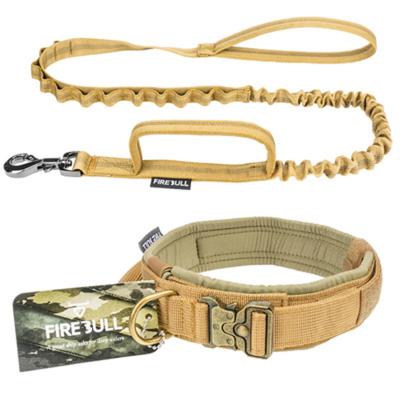 China Stocked Wholesale Pet Supplies Hand Leg Dog Collar Tactical Training Leash Dog Bungee Pet Collar for sale