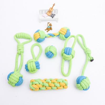 China 6PCS Viable Pet Toys For Small Dogs Rubber Resistance To Bite Dog Toy Teeth Cleaning Chew Training Toys Pet Supplies Puppy for sale