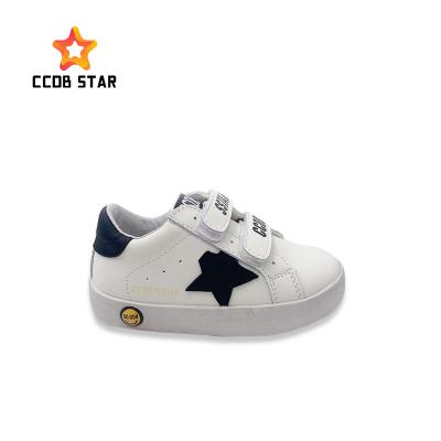 China Round Newcomers Love Durable Toddler Shoes Boys Leisure Kids Casual Sport Shoes Customized White Leather Kids Sneakers Unisex for sale