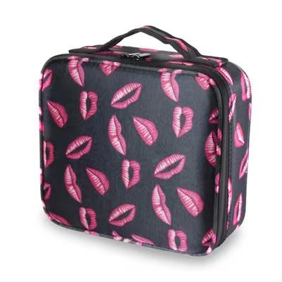 China Large Capacity Waterproof Hard Shell EVA Travel Zipper Makeup Cosmetic Bags And Cases for sale