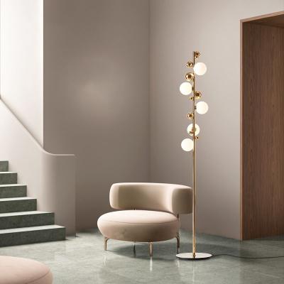 China Wholesale Modern Minimalist Nordic Luxury Standing Lamp Indoor Decor Led Floor Lighting For Bedroom for sale