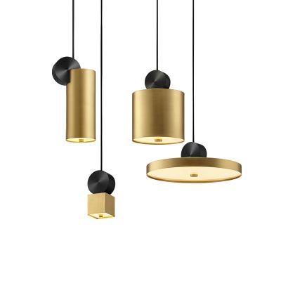 China Post Modern Home Decor Led Attic Pendant Light Nordic Living Room Kitchen Suspension Lighting Fixtures Indoor Chandeliers for sale