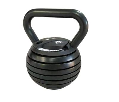 China 2022 New Universal Design Gym Kettlebell Professional Training Competition 40lbs 18kg Adjustable Kettlebell for sale