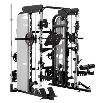 China High Quality Multifunctional Trainer Smith Machine Power Rack Wear Smith Machine Heavy Duty Commercial Use 2022 Popular Home Gym for sale