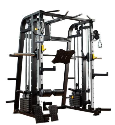 China Cross Equipped High Quality Multifunctional Professional Home Bench Press Equipment Weightlifting Fitness Dosmith All-in-One Machine With Cable Cross for sale