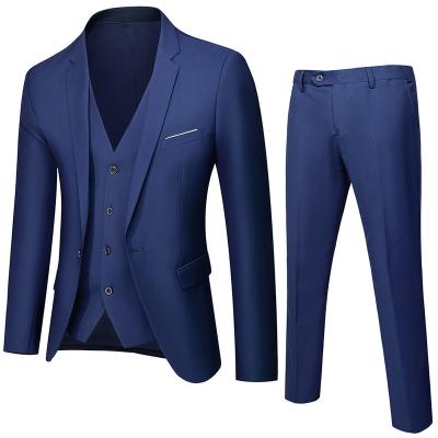 China 2022 Traje Breathable Regular Blazers Invest Slim Fit Best Business Men 2 Piece Prom Grooms Casual Blazer Groom Suit For Wedding Mens Suits for sale