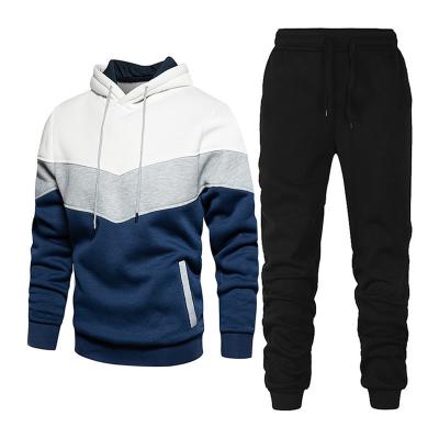 China Jogging Tracksuits Gym Training Colors Jogging Tracksuits Hoody Sweatsuit Man Jogger Hoodies Wholesale Contrast Tracksuits Men for sale