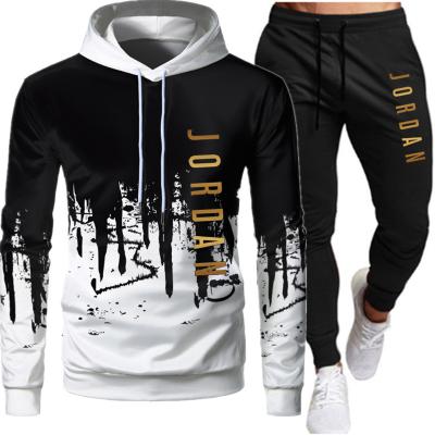 China Breathable Wholesale Private Label Custom Design Tracksuits Sweatsuit Man Tracksuit Hoodies Tracksuits Tracksuit Set 2 Piece Set for sale