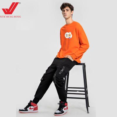 China OEM Autumn Halloween formal custom sudadera printed cotton solid essential round neck sweatshirt men unisex sweatshirt for sale