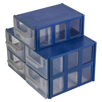 China High Quality Low Price Plastic Tool Wrap Stocked Sorting Container for sale