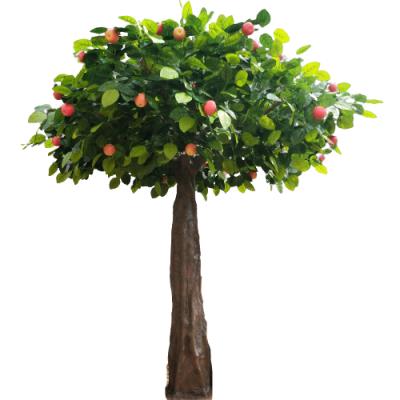 China Minimalist Customize Artificial Plant Large Apple Tree For Garden Home Decorative for sale