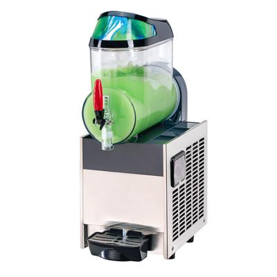 China Independent control JAHWA frozen drink machine XRJ10L 1 tank 300W commercial restaurant beverage slush machine for sale