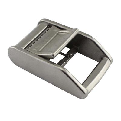 China Doing Cargo Lashing Fasten Stainless Steel Webbing Custom Metal Cam Buckle 25MM Wholesale for sale