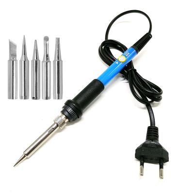 China Electric Welding Iron Replaceable Iron Set Electric Welding Tip Power 110V/220V 60W Soldering Iron Welding Tool for sale