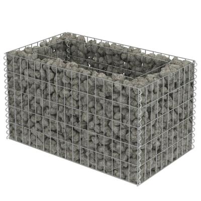 China Hot Selling Easily Assembled Galfan Coated Welded Gabion Box / Hot Dipped Welded Gabion Basket From Gabion Prices for sale