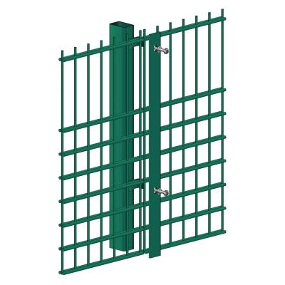 China Easily Assembled High Quality Double Wire Mesh Garden Decorative Court With Self Locking Factory Supply for sale