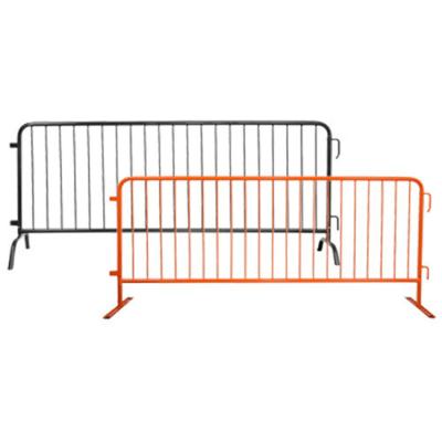 China Easily Assembled Portable Steel Galvanized Highway Metal Tube Crowd Control Barrier for sale