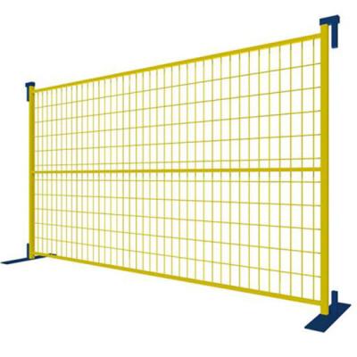 China Easily Assembled Canada Standard Powder Coated Temporary Barrier /Construction Temp Fence for sale