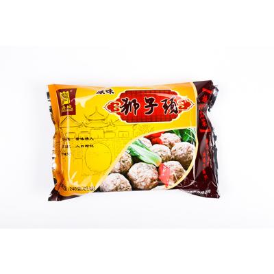 China New Type Cooked Treats Wholesale Wholesale High Quality Well Meatball Delights Large Food Meatball for sale