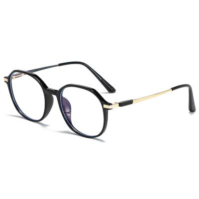 China For European reading glasses and American fashion glasses frame retro metal 2020 new style glasses frame simple Korean style women's fashion glasses for sale