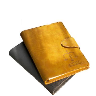 China A5 Notebook Artificial Leather Notebook Magnetic Business Gift Customized Notebook Can Customize Logo for sale