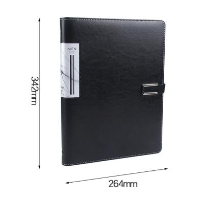 China Business Commercial Manager Data Student Paper Folder A4 Magnetic Multifunctional Office Receipt Folder for sale