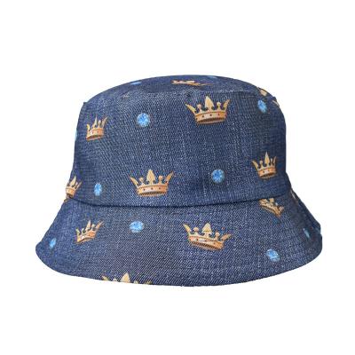 China Fashion\Comfortable\Durable Unisex Denim Summer Bucket Hats Fisherman Hat Wholesale for sale