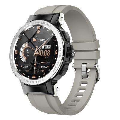 China APP Control Customized Alloy Round Smart Watch Ip68 Waterproof Running Sports Fitness Blood Pressure Smart Watch for sale