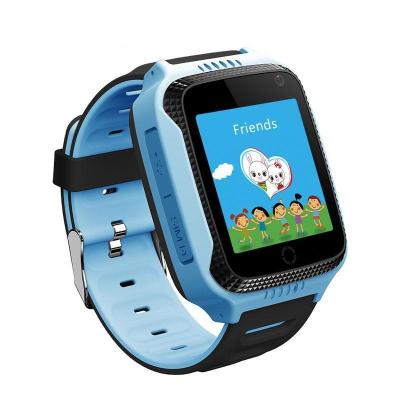 China APP Control Kids Gift Smart Watch Phone With SIM SOS GPS Tracker LED Flashlight Emergency Call for sale