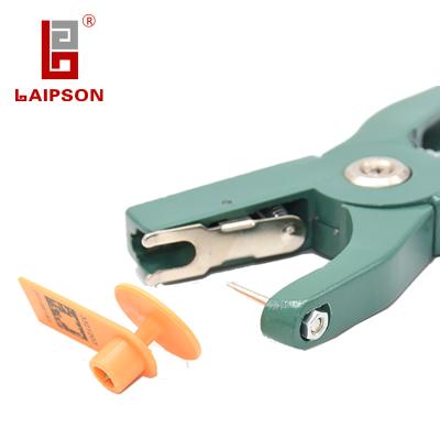 China Install Animal Ear Tag Applicator Goat Sheep LAIPSON Ear Tag Animal Ear Tag Pliers for sale