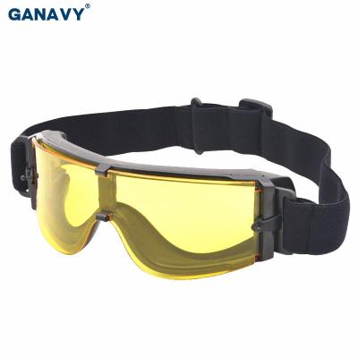 China Hot Sales Motorsports Night Vision Goggles Goggles Anti Fog Outdoor Shooting Tactical Goggles for sale