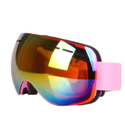 China Motor Sports 2022 Ski Goggles Out-Door Popular Magnetic Snowmobile Wholesale Ski Goggles for sale