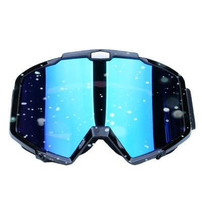 China Custom Logo TPU Frame PC Windproof Lenses Designed Eyewear Motorcycle Motor Cross CE Approved Goggles for sale