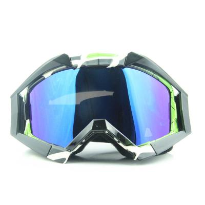 China Custom Logo TPU Frame PC Windproof Lenses Designed Eyewear Motorcycle Motor Cross CE Approved Goggles for sale