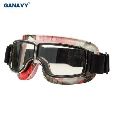 China Custom Logo Motocross Goggles Otg Motocross Eye Contact Lenses Chinese Style Fogproof Design for sale