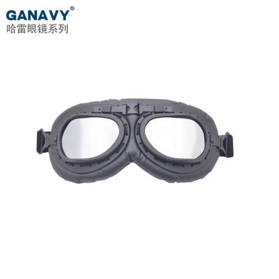 China Hot Retro Sports UV Anti Fog Anti Scratch Factory Price Riding Sales Motocross Harley Goggles for sale