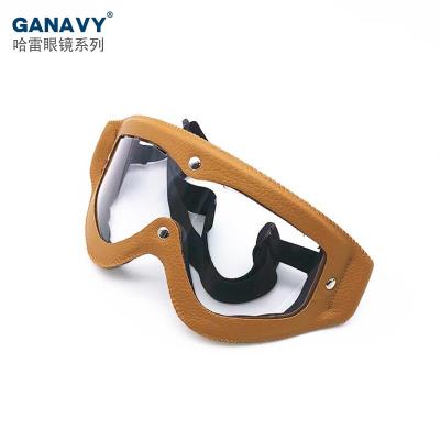 China Motocross Fashion Anti Fog Motocross Harley Goggles Retro Sport Hot Competitive Price for sale